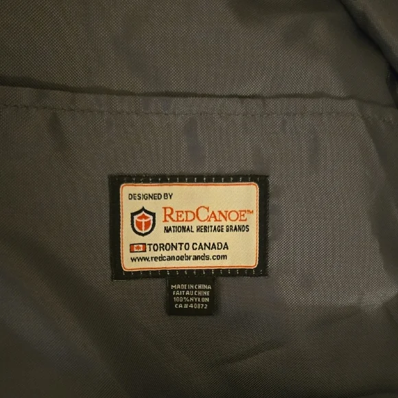 Gray Backpack with USA Patch - Picture 2 of 2